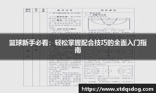 篮球新手必看：轻松掌握配合技巧的全面入门指南